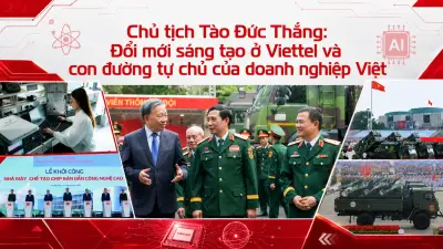 Viettel biến đổi mới sáng tạo thành năng lực cốt lõi, dẫn dắt công nghệ chiến lược quốc gia