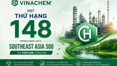 Vinachem lần đầu lọt Fortune 500 Đông Nam Á, xếp thứ 148