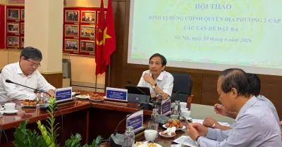 Vẫn có xu hướng xem chính quyền địa phương 2 cấp là phép trừ cơ học
