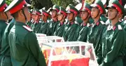 18 hài cốt liệt sĩ quân tình nguyện và chuyên gia Việt Nam được đón về đất mẹ