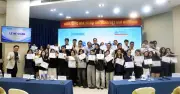40 sinh viên ĐH Hoa Sen hoàn thành khóa học sản xuất tin tức tại Báo Thanh Niên