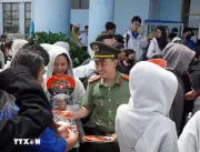 An Giang đón 157 học sinh từ các hải đảo về Rạch Giá thi tốt nghiệp THPT