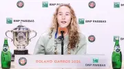 Andreeva kiểm soát cảm xúc nhờ cảm hứng từ Federer tại Roland Garros