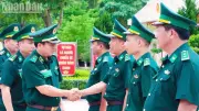 Bộ đội Biên phòng kiểm tra toàn diện tại Sơn La
