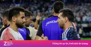 Bị loại khỏi World Cup, cầu thủ Jordan vẫn hào hứng bắt tay Messi