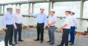 Bộ trưởng Bộ Xây dựng yêu cầu đẩy nhanh tiến độ cầu Đại Ngãi 1, thông xe sớm 6 tháng
