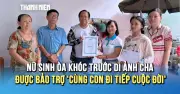 Ba chị em mồ côi cả cha lẫn mẹ, nhận bảo trợ từ Quỹ từ thiện