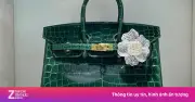 Bông hoa kim cương 2,1 triệu USD trên túi Birkin giành giải Couture Design