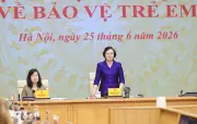 Bảo vệ trẻ em là ưu tiên trong chiến lược phát triển con người Việt Nam