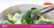 Có nên dùng nước luộc rau làm canh? Sự thật ít người để ý