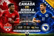 Canada đối đầu Bosnia tại World Cup 2026: Cơ hội lịch sử cho đội chủ nhà
