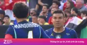 Casemiro hỏi Marquinhos sau sai lầm: 'Bóng cho tôi à?'
