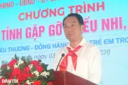 Chủ tịch Cà Mau gửi gắm mong muốn đến thiếu nhi, học sinh