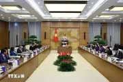 Chủ tịch Quốc hội Trần Thanh Mẫn tiếp lãnh đạo các thành phố ASEAN
