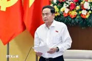 Chủ tịch Quốc hội Trần Thanh Mẫn: Trung tâm thể chế hóa chủ trương Đảng