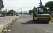 Chưa bàn giao xong mặt bằng, dự án cải tạo Quốc lộ 14B bị chậm tiến độ