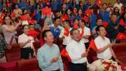 Chương trình nghệ thuật 'Bác Hồ - Hai tiếng thiêng liêng' tại Hà Tĩnh