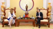 Chánh án Nguyễn Văn Quảng tiếp Trưởng đại diện UNICEF tại Việt Nam