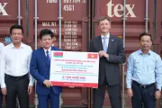 Chính phủ Belarus viện trợ hơn 27 tấn hàng hóa thiết yếu cho người dân vùng lũ Quảng Trị