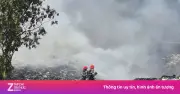 Cháy lớn rừng phòng hộ ven biển Quảng Ngãi, hàng trăm người dập lửa