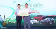 CLB Golf Quảng Ngãi quyên góp hơn 500 triệu đồng trao học bổng cho tân sinh viên