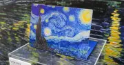 Cận cảnh laptop Van Gogh giới hạn của MSI tại Computex 2026
