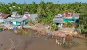 Cần Thơ công bố tình huống khẩn cấp sạt lở bờ sông tại xã Thạnh Xuân