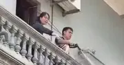 Công an vào cuộc vụ người đàn ông Hà Nội xịt nước vào thợ đang làm việc trên cao