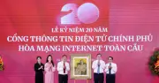 Cổng TTĐT Chính phủ 20 năm: Cầu nối giữa Chính phủ và nhân dân