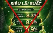 Cảnh giác chiêu lừa gửi tiết kiệm lãi suất cao trên mạng xã hội