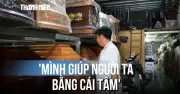 Con trai nối nghiệp cha lo hậu sự miễn phí cho người nghèo