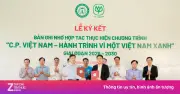 C.P. Việt Nam ký kết trồng thêm 1,5 triệu cây xanh giai đoạn 2026-2030