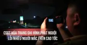 CSGT hóa trang ghi hình 40 vụ chuyển làn không xi nhan trên cao tốc