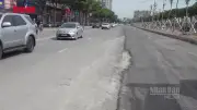 Dự án chống ngập nội đô Hà Nội: Mặt đường hoàn trả gồ ghề, lồi lõm