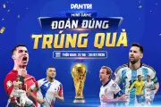 Dự đoán World Cup 2026 cùng minigame 'Đoán đúng - Trúng quà' của Dân trí