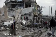 Dải Gaza đối mặt đồng thời sức ép an ninh và nhân đạo
