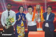 Dàn sao Công an Hà Nội thống trị giải thưởng V-League 2026