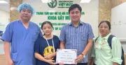 Em Đặng Thị Duyên bị ngã chấn thương, nhận hơn 106 triệu đồng từ bạn đọc