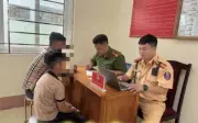 Giao xe cho trẻ 9 tuổi lái, bị phạt 14 triệu đồng