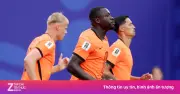 Hà Lan nối dài kỷ lục 19 trận bất bại vòng bảng World Cup sau thắng Tunisia
