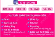 Hà Nội phân luồng giao thông phục vụ Đại hội đại biểu Phụ nữ toàn quốc