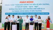 Hà Nội phát động phong trào 'Toàn dân chung tay bảo vệ môi trường'
