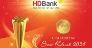 HDBank giành giải Sao Khuê 2026 với hai giải pháp y tế số MediPay và MediFast