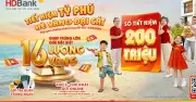 HDBank trao 19 giải thưởng sổ tiết kiệm và du lịch Hàn Quốc trong kỳ quay số thứ 2