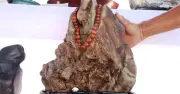 Hơn 500 tác phẩm đá nghệ thuật hội tụ tại triển lãm 'Đá hát trùng khơi' bên biển Tam Thanh