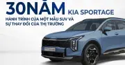 Hành trình 30 năm Kia Sportage: Từ SUV địa hình đến xe đô thị thông minh