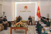 Hợp tác quốc phòng là trụ cột quan trọng trong quan hệ Việt Nam - Lào