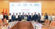 Ký kết biên bản phối hợp vận hành sàn giao dịch carbon trong nước