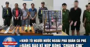 Khởi tố người nước ngoài đập phá quán cà phê, triệt phá băng bảo kê chành cua