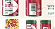 Khẩn: Thu hồi thực phẩm chức năng và kẹo Australia nguy cơ mảnh kính